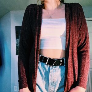 Maroon American Eagle Cardigan